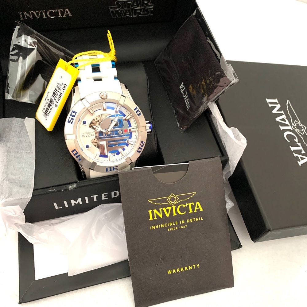 ew  Invicta Star Wars Watch Limited Edition 50 mm